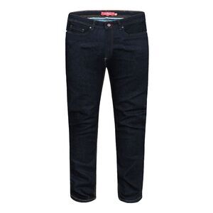 Duke Mens D555 Cedric Stretch Kingsize Jeans / Indigo Denim